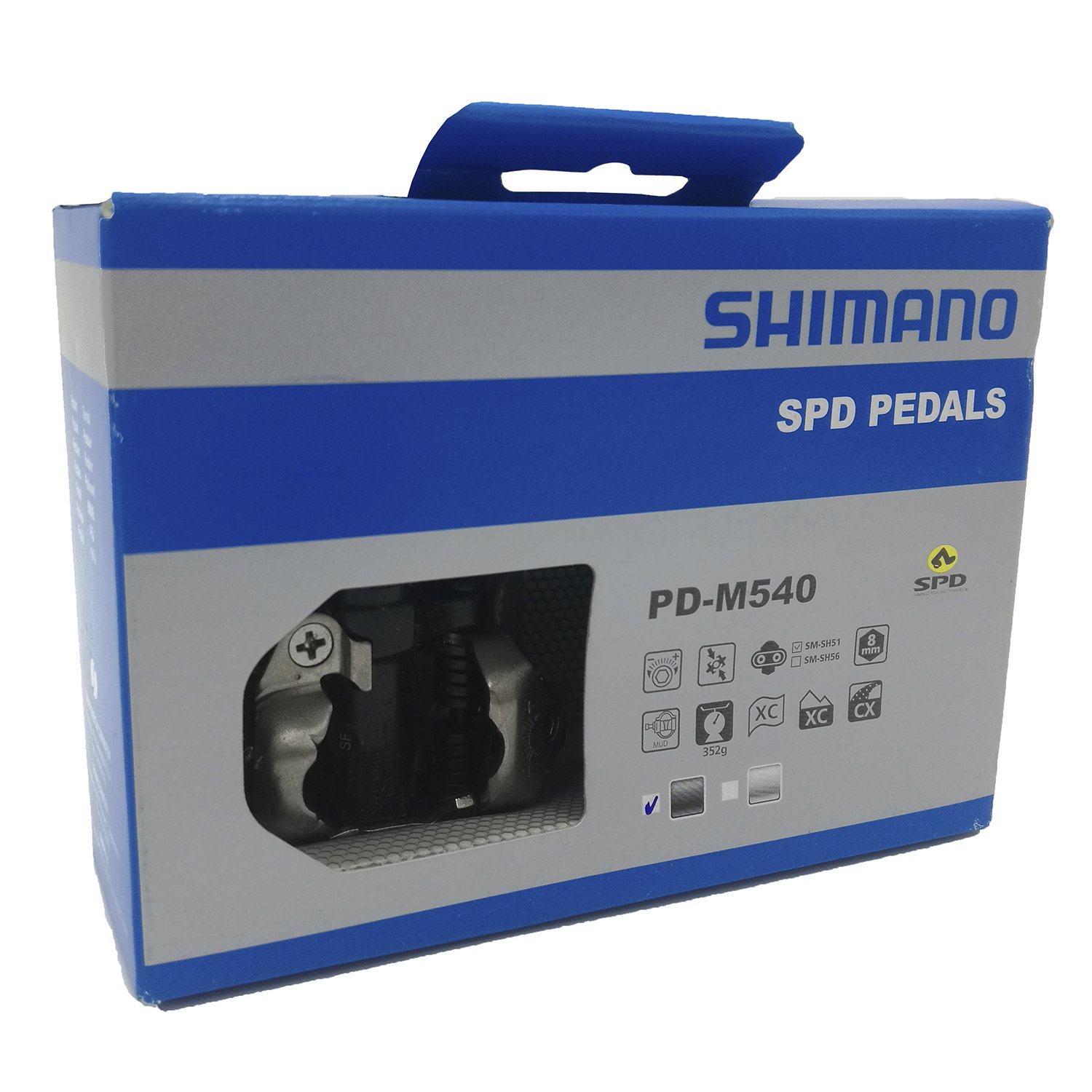 Педали контактные Shimano PD-M540