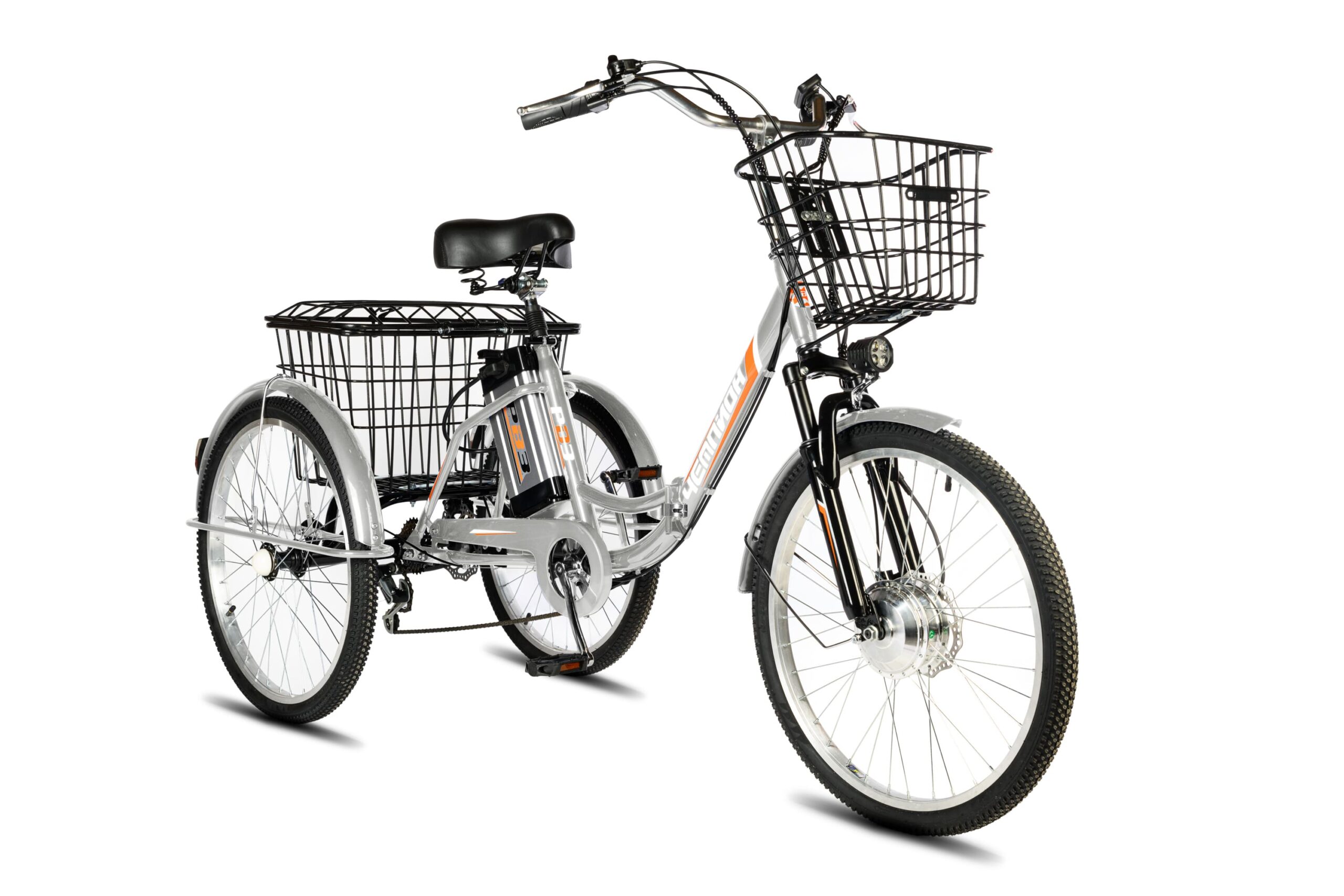 Электровелосипед 3-х колесный для взрослых РВЗ Чемпион (Складной).